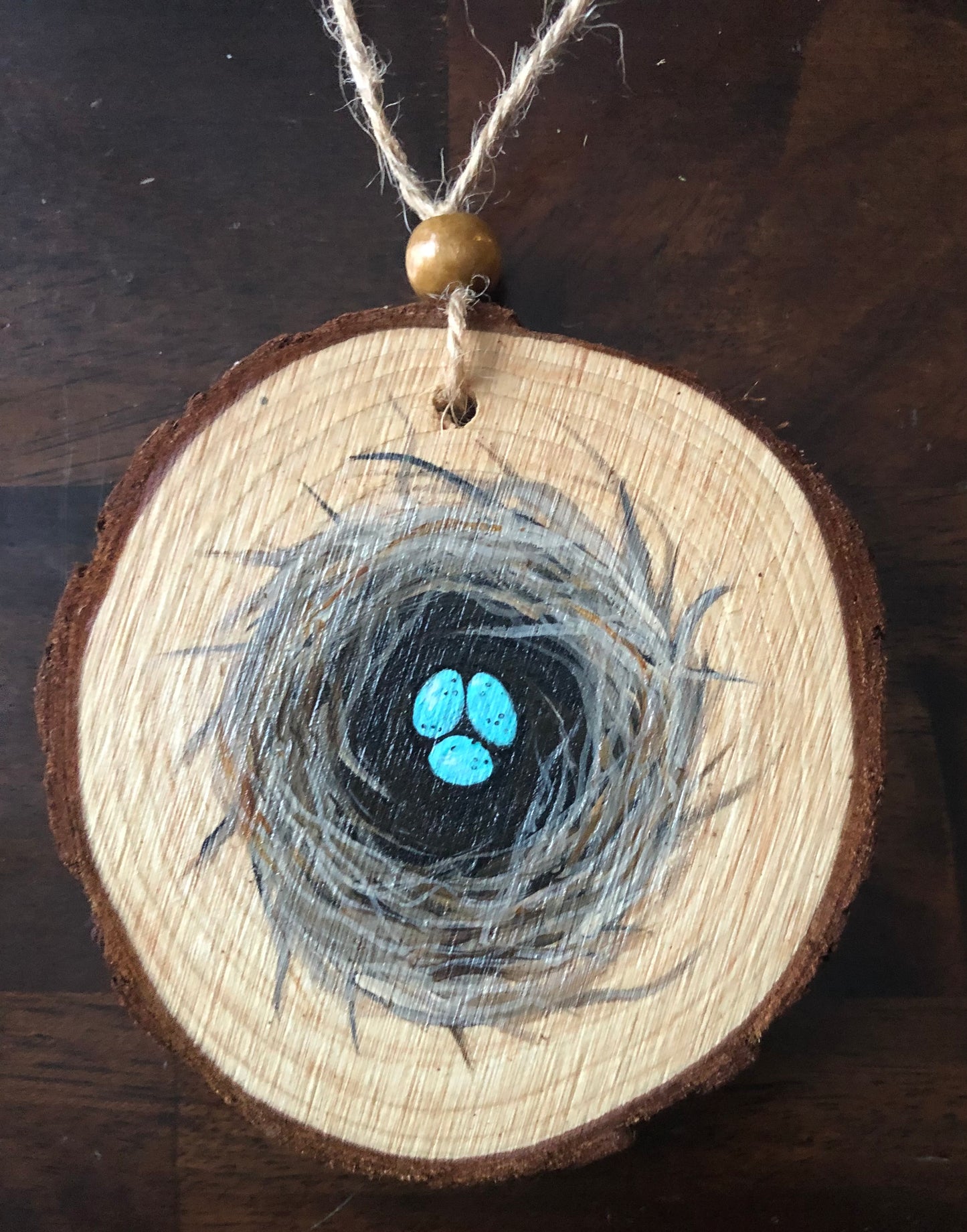 Hand painted Spring Nests