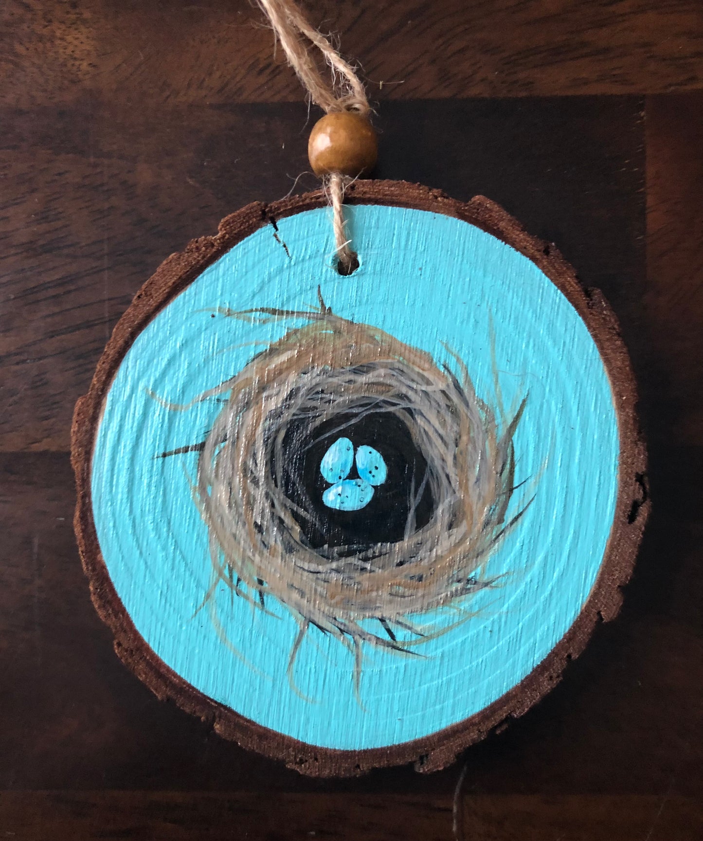 Hand painted Spring Nests