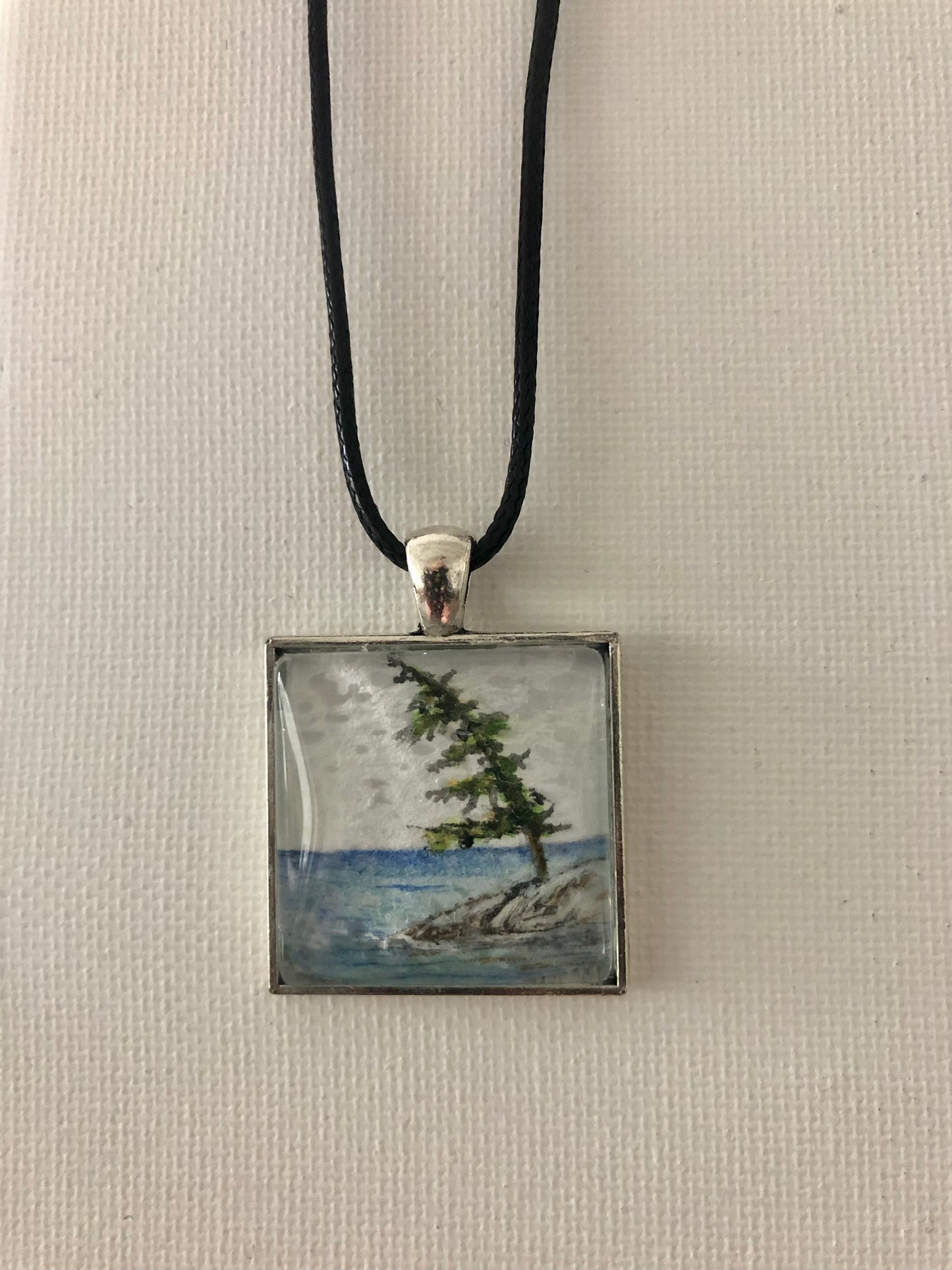 Hand painted pendant