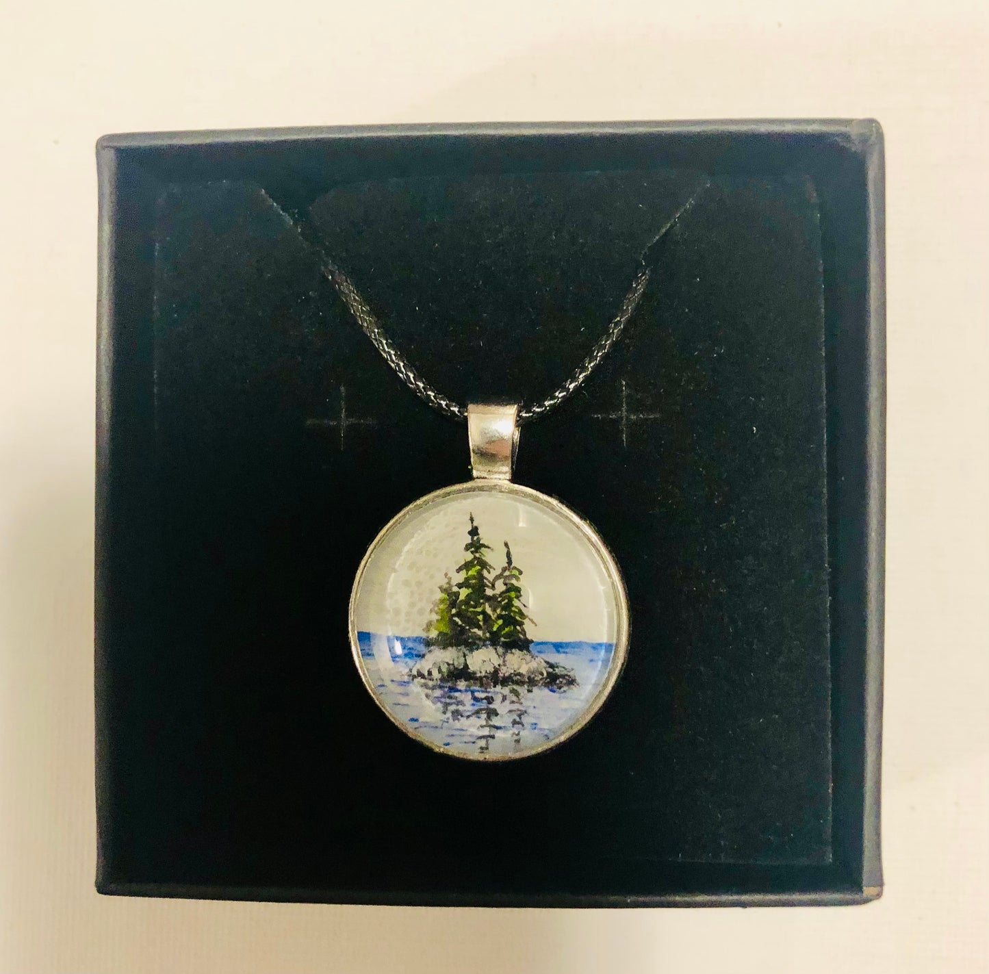Hand painted pendant
