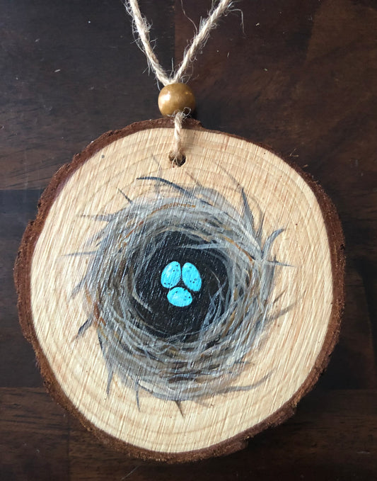 Hand painted Spring Nests